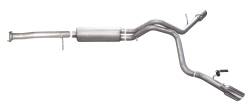 Gibson Performance Exhaust - 07-10 Cadillac Escalade ESV/EXT 6.2L, Dual Extreme, Stainless Cat-Back Performance Exhaust #65403 - Image 1