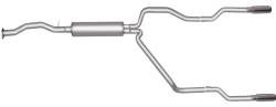 Gibson Performance Exhaust - Dual Split, Stainless Cat-Back Performance Exhaust #65528 - Image 1