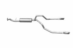 Gibson Performance Exhaust - Dual Split, Stainless Cat-Back Performance Exhaust #65542 - Image 1