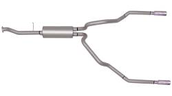 Gibson Performance Exhaust - Dual Split, Stainless Cat-Back Performance Exhaust #65548 - Image 1