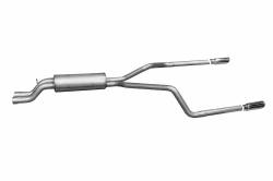 Gibson Performance Exhaust - Dual Split, Stainless Cat-Back Performance Exhaust #65558 - Image 1