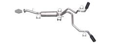 Gibson Cat- Back Performance Exhaust  2000 - 2006 Chevy Tahoe / Suburban & Cadillac Escalade 5.3L  - Dual Extreme Black - 65563B