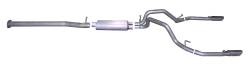 Gibson Performance Exhaust - Dual Split, Stainless Cat-Back Performance Exhaust #65627 - Image 1