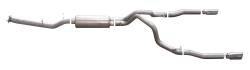 Gibson Performance Exhaust - Dual Split, Stainless Cat-Back Performance Exhaust #65631 - Image 1