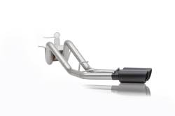 Gibson Performance Exhaust - 10-17 Chevrolet/Sierra 1500 5.3L Pickup, Black Elite Dual Sport, Cat-Back Performance Exhaust #65653B - Image 2