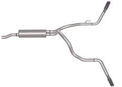 Gibson Performance Exhaust - 09-18 Dodge Ram 1500 5.7L, Dual Extreme, Aluminized Cat-Back Performance Exhaust #6566 - Image 1