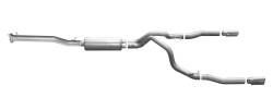 Gibson Performance Exhaust - Dual Split, Stainless Cat-Back Performance Exhaust #65661 - Image 1