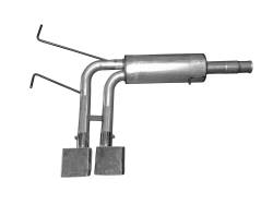 Gibson Performance Exhaust - Super Truck, Stainless Cat-Back Performance Exhaust #65667 - Image 1
