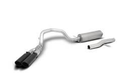 Gibson Performance Exhaust - 21-23 Suburban, Yukon XL 1500 5.3L, Black Elite Dual Sport, Cat-Back Performance Exhaust #65697B - Image 1