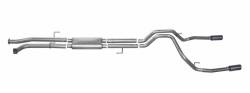 Gibson Performance Exhaust - 07-21 Toyota Tundra 4.6L-5.7L, Black Elite Dual Split, Cat-Back Performance Exhaust #67402B - Image 1