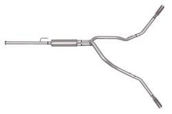 Gibson Performance Exhaust - Dual Extreme, Stainless Cat-Back Performance Exhaust #69020 - Image 1