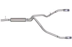 Gibson Performance Exhaust - 11-16 Ford F250/ F350 Super Duty 6.2L Pickup, Dual Split Exhaust, Stainless #69126 - Image 1
