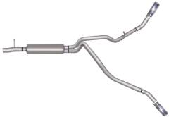 Gibson Performance Exhaust - 11-16 Ford F250HD/F350HD 6.2L Pickup, Dual Extreme, Stainless Cat-Back Performance Exhaust #69128 - Image 1