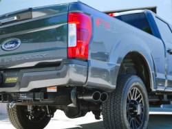 Gibson Performance Exhaust - 20-24 Ford F250/F350 7.3L, Black Elite Dual Sport, Cat-Back Performance Exhaust #69136B - Image 2