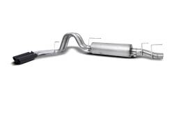 Gibson Performance Exhaust - 21-24 Ford F150 2.7L-3.3L-3.5L, Black Elite Dual Sport, Cat-Back Performance Exhaust #69224B - Image 1