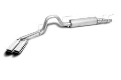 Gibson Performance Exhaust - 21-24 Ford F150 Truck  5.0L, Dual Sport, Stainless Cat-Back Performance Exhaust #69225 - Image 1