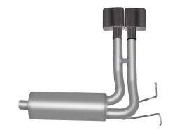 Gibson Performance Exhaust - 87-96 Ford F150 4.2L-4.9L-5.0L-5.4L, Super Truck, Stainless Cat-Back Performance Exhaust #69510 - Image 1