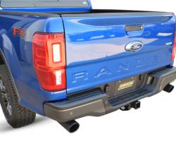 Gibson Performance Exhaust - 19-23 Ford Ranger 2.3L, Black Elite Dual Split, Cat-Back Performance Exhaust #69550B - Image 2