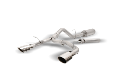 Gibson Performance Exhaust - 21-24 Ford Bronco 2.3L-2.7L 4dr, Dual Split, Stainless Cat-Back Performance Exhaust #69551 - Image 2