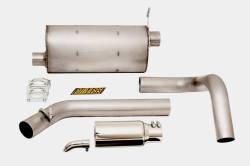 Gibson Performance Exhaust - 05-15 Ford Class A  Motorhome, F53 Chassis, 6.8L V-10L Gas, Single Stainless Cat-Back Performance Exhaust #956012S - Image 1