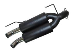 Gibson Performance Exhaust - 11-14 Polaris RZR XP900,  Dual ,Black Ceramic #98014 - Image 1