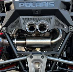 Gibson Performance Exhaust - 21-25 Polaris RZR Pro R, 304 Stainless Steel Dual Tip Exhaust #98054 - Image 3