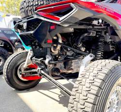 Gibson Performance Exhaust - 23-25 Can-Am Maverick R E-Valve, 2 Seat, Black Ceramic Stainless Steel Dual Tip Exhaust #98058 - Image 2