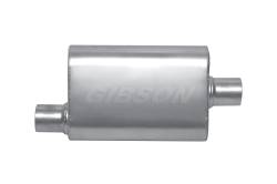 Gibson Performance Exhaust - MWA 2.25" Offset/ 2.25" Center 14" Oval Muffler, Stainless #BM0100 - Image 2