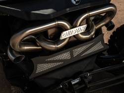 Gibson Performance Exhaust - 17-25 Can-Am Maverick X3 Turbo,  304 Stainless Steel X-Exhaust #98053 - Image 4