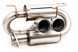 Gibson Performance Exhaust - 21-25 Polaris RZR Pro R, 304 Stainless Steel Dual Tip Exhaust #98054 - Image 1