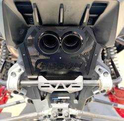 Gibson Performance Exhaust - 23-25 Can-Am Maverick R E-Valve, 2 Seat, Black Ceramic Stainless Steel Dual Tip Exhaust #98058 - Image 4