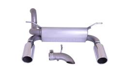 Gibson Performance Exhaust - 18-24 Jeep Wrangler 3.6L, Dual Split, Stainless Cat-Back Performance Exhaust #617307 - Image 4