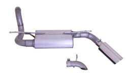 Gibson Performance Exhaust - 18-24 Jeep Wrangler 3.6L, Single Stainless Cat-Back Performance Exhaust #617308 - Image 3