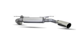 Gibson Performance Exhaust - 18-24 Jeep Wrangler 3.6L, Single Stainless Cat-Back Performance Exhaust #617308 - Image 5