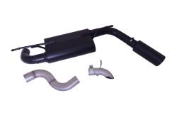 Gibson Performance Exhaust - 18-24 Jeep Wrangler 3.6L, Black Elite Ceramic Single Exhaust #617308-B - Image 2