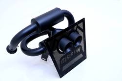 Gibson Performance Exhaust - 23-25 Can-Am Maverick R, 2 Seat , Black Ceramic Stainless Steel Dual Tip Exhaust #98057 - Image 2