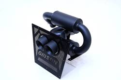 Gibson Performance Exhaust - 23-25 Can-Am Maverick R, 2 Seat , Black Ceramic Stainless Steel Dual Tip Exhaust #98057 - Image 6