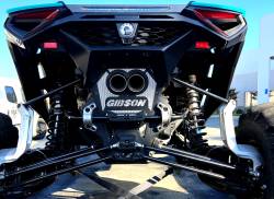 Gibson Performance Exhaust - 23-25 Can-Am Maverick R, 2 Seat , Black Ceramic Stainless Steel Dual Tip Exhaust #98057 - Image 4