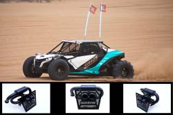 Gibson Performance Exhaust - 23-25 Can-Am Maverick R, 2 Seat , Black Ceramic Stainless Steel Dual Tip Exhaust #98057 - Image 1