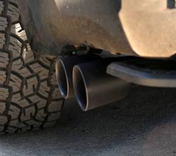 Gibson Performance Exhaust - 22-25 Toyota Tundra 3.5L-T V6, Black Elite Dual Sport, Cat-Back Performance Exhaust #67104B - Image 5