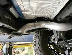 Gibson Performance Exhaust - 21-25 Ford Bronco 4dr, Single Trail Kit Exhaust, Stainless Cat-Back Performance Exhaust #69552 - Image 5