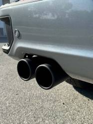 Gibson Performance Exhaust - 19-25 Chevy Silverado & GMC Sierra 1500 6.2L  Black Ceramic Replacement Exhaust Tip Assembly #65719B - Image 5