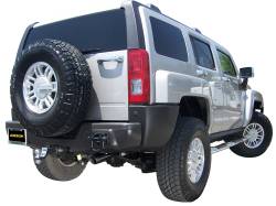 Gibson Performance Exhaust - 07-10 Hummer H3 3.5L-3.7L,  Single Stainless Cat-Back Performance Exhaust #612800 - Image 3