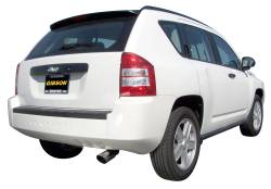Gibson Performance Exhaust - 07-10 Jeep Compass / Dodge Caliber 2.4L, Single Stainless Cat-Back Performance Exhaust #617003 - Image 2