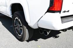 Gibson Performance Exhaust - 24-25 Toyota Tacoma 2.4L, Black Elite Dual Sport, Cat-Back Performance Exhaust #618823B - Image 2