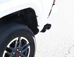 Gibson Performance Exhaust - 24-25 Toyota Tacoma 2.4L, Black Elite Dual Sport, Cat-Back Performance Exhaust #618823B - Image 4