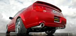 Gibson Performance Exhaust - 07-10 Ford Mustang 4.6L, Ford Mustang GT 5.4L, Dual Stainless Axle-Back Performance Exhaust #619001 - Image 2