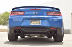 Gibson Performance Exhaust - 16-24 Camaro SS 6.2L, Dual w/Quad Tips Stainless Cat-Back Performance Exhaust #620006 - Image 3