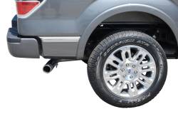 Gibson Performance Exhaust - 11-14 Ford F150 3.5L EcoBoost, Single Stainless Cat-Back Performance Exhaust #619633 - Image 2