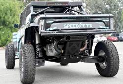 Gibson Performance Exhaust - 22-24 Speed UTV 1000, Black Ceramic Stainless Steel Dual Tip Exhaust #92010 - Image 2